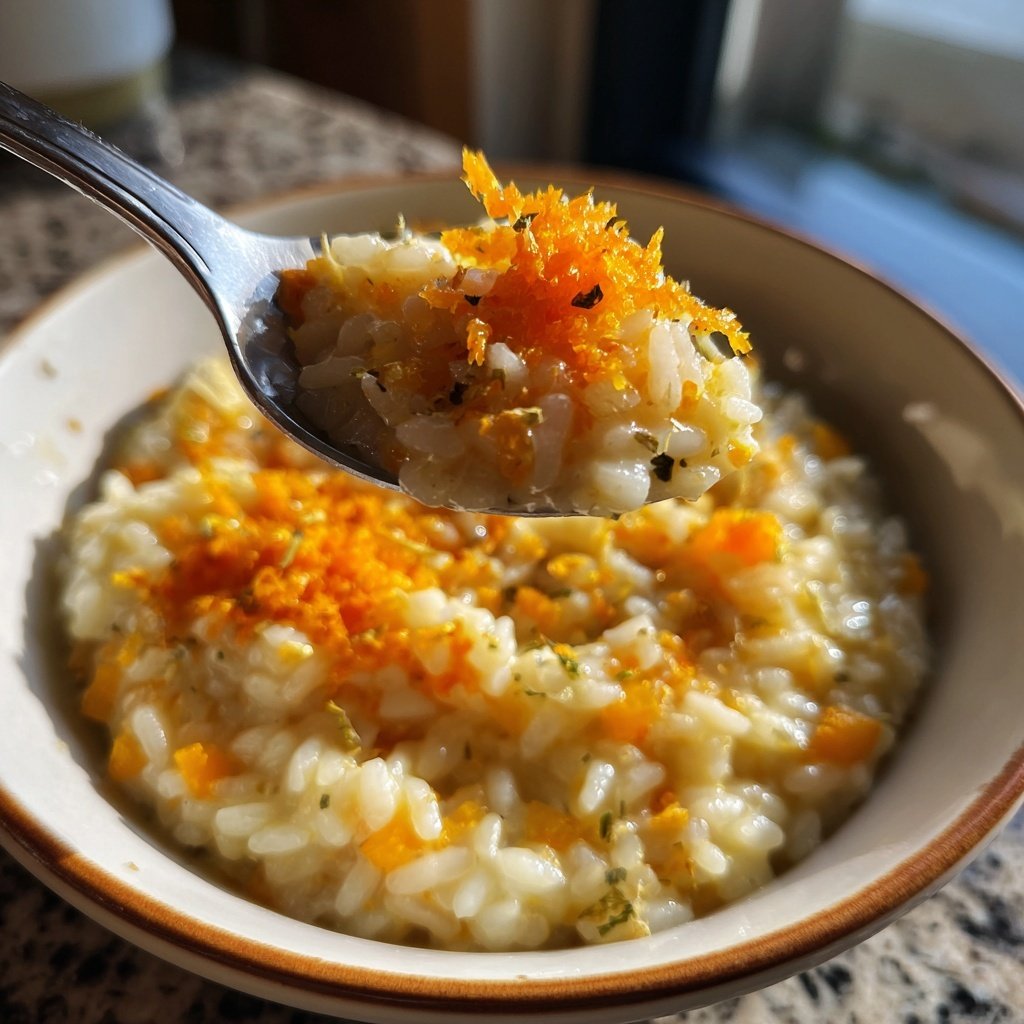 Risotto mit Fenchel und Orange