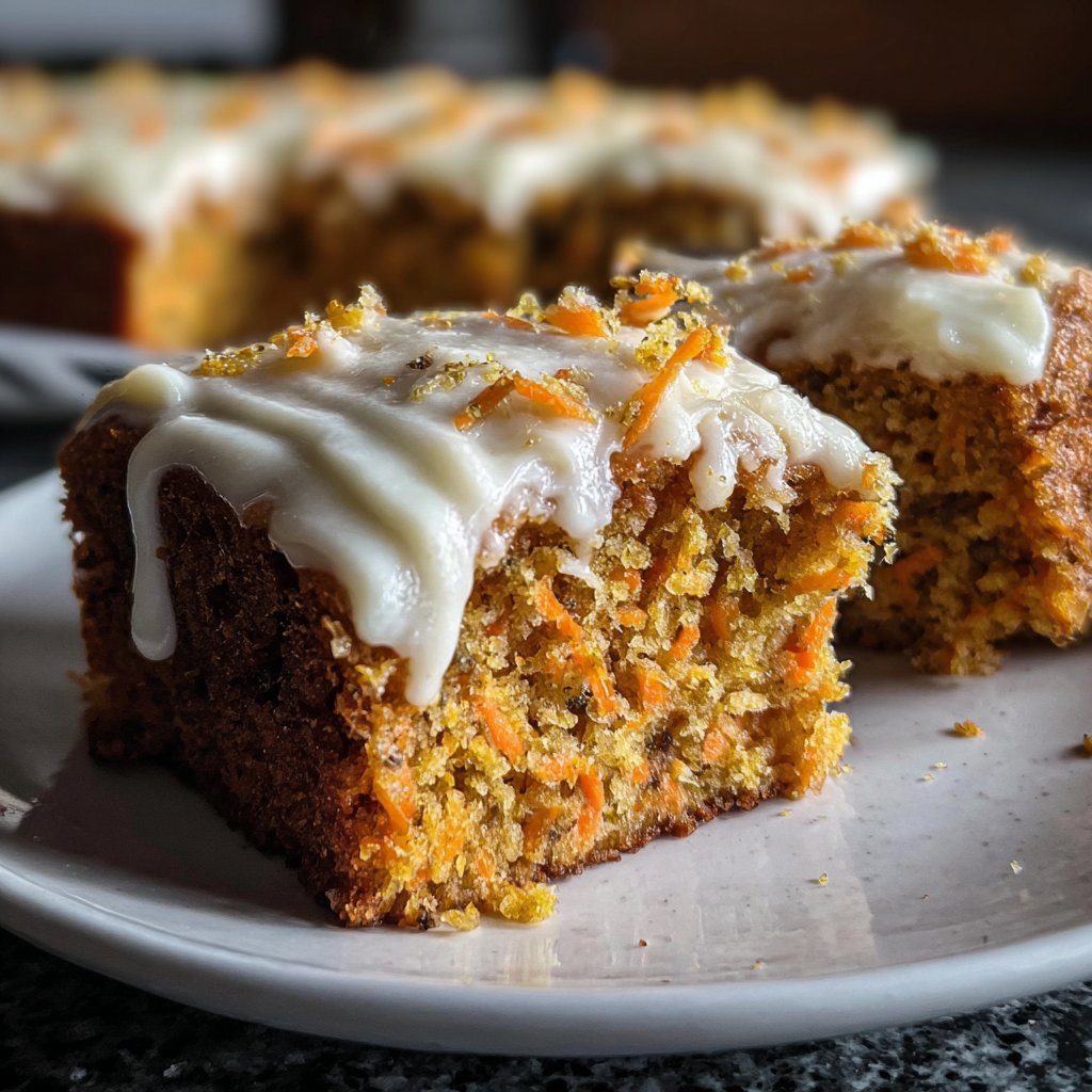 Karottenkuchen Saftig Vom Blech