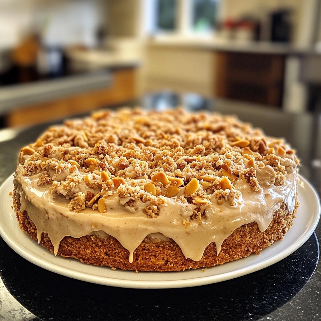 Vegane schwedische Mandeltorte