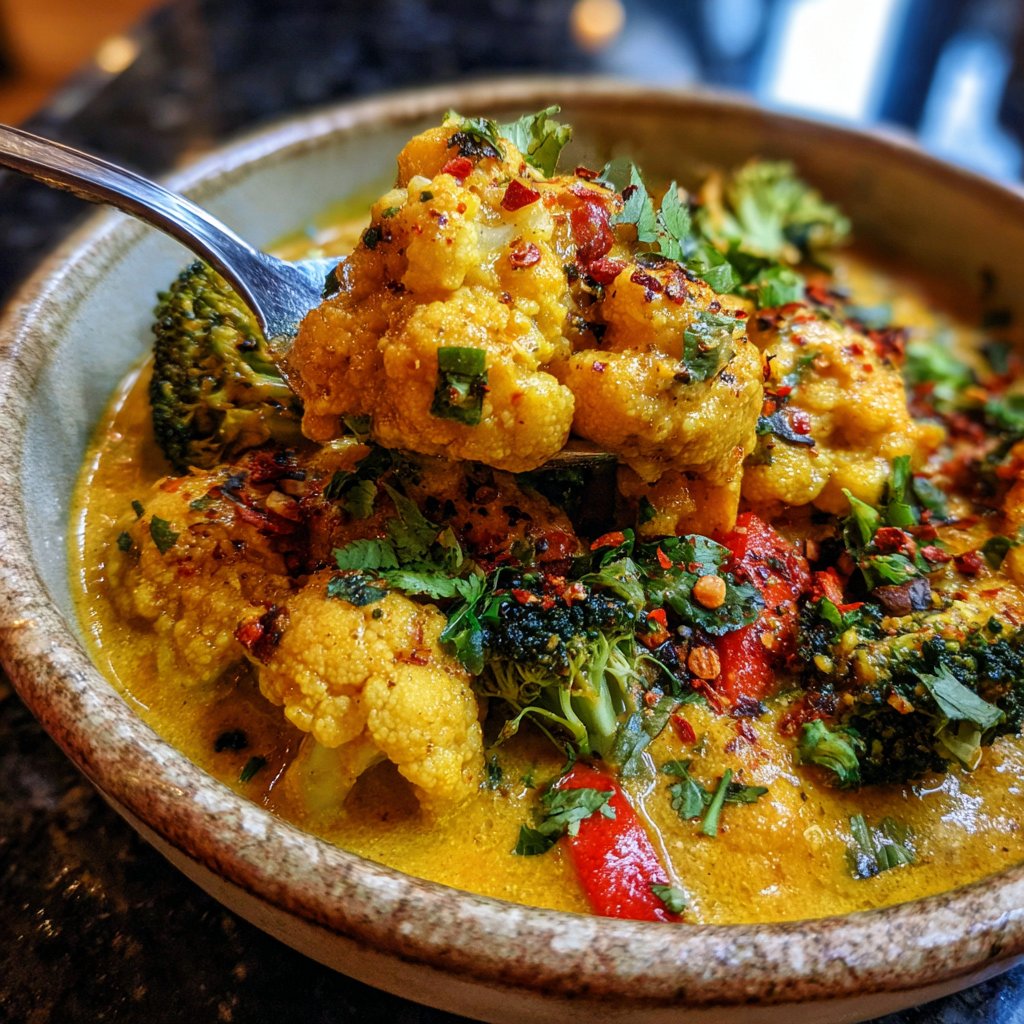 Gemüsecurry mit Blumenkohl