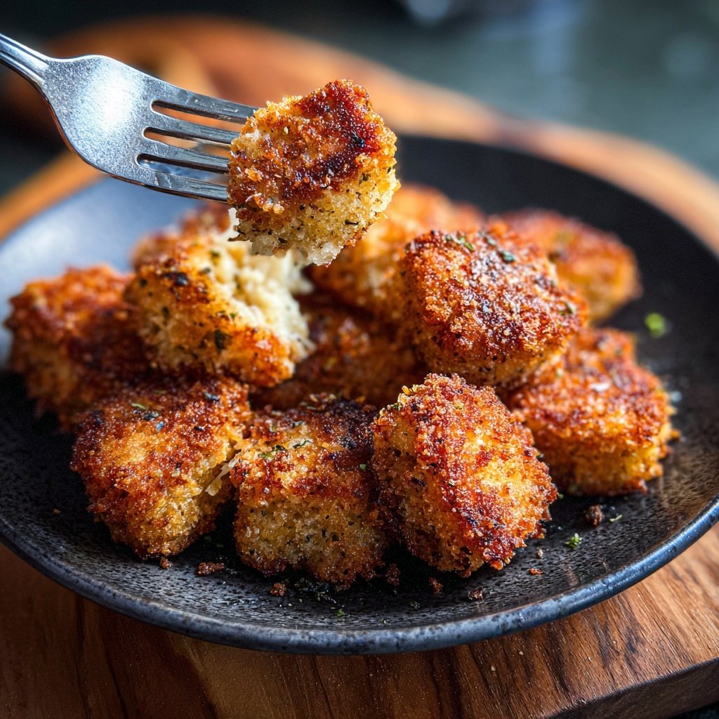 Blumenkohl Parmesan Nuggets