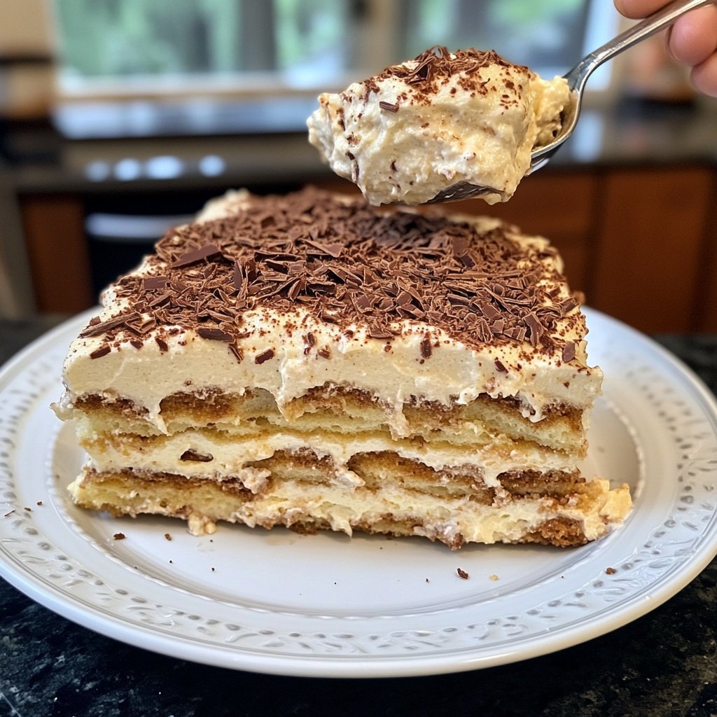 Spaghettieis-Tiramisu